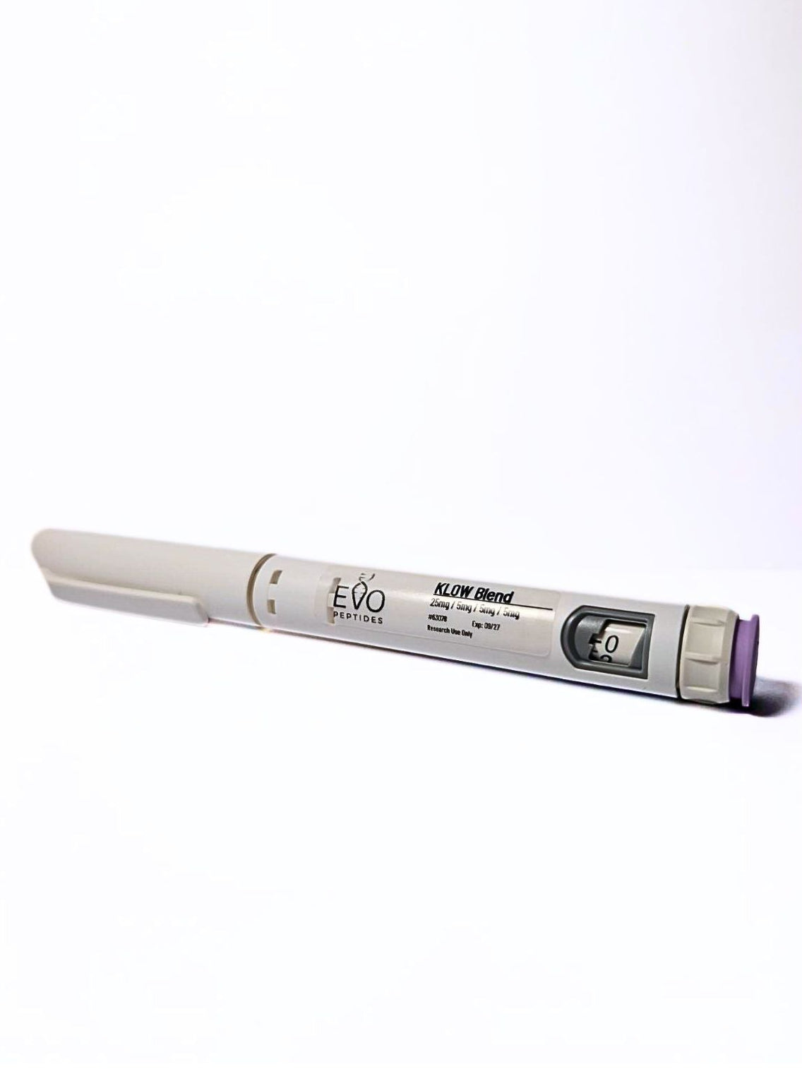KLOW injection pen, peptides